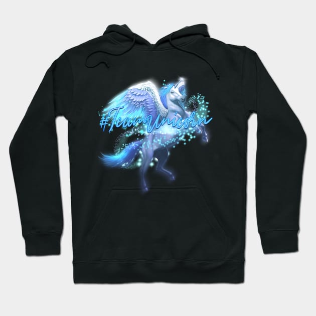 #TeamUnicorn Hoodie by RnR Author Services